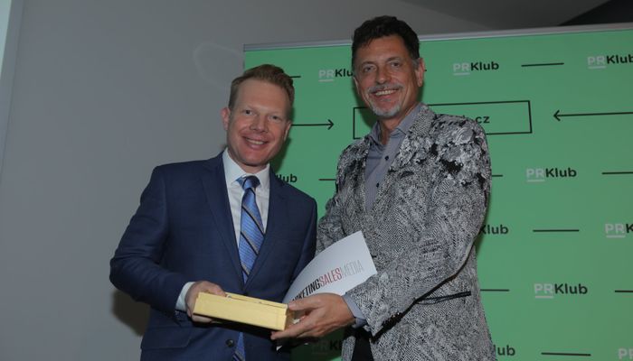 Patrik Schober Honored as the Golden Semicolon competition’s PR Personality of the Year