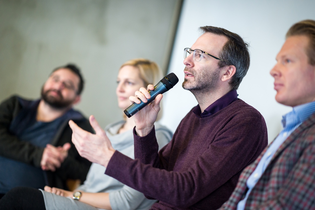 Závěr PR Brunche patřil panelové diskusi. Foto: Vojta Herout